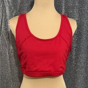 BCG Women's Red Low Support Sports Bra